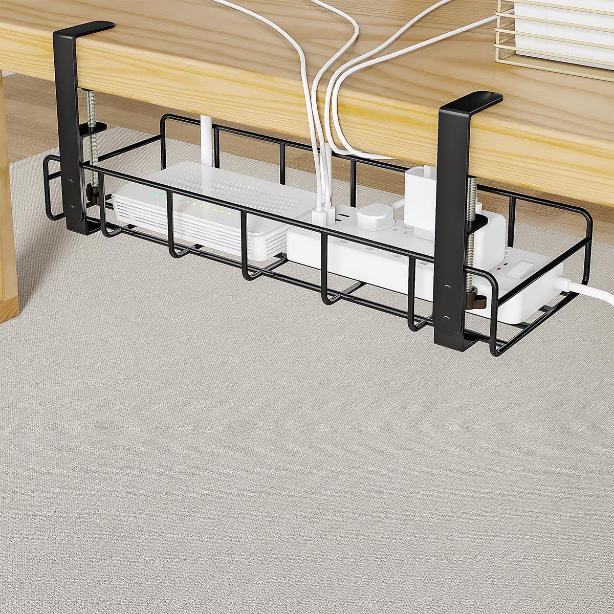 Desk Setup No Computer - Deliksiz Masa Altı Kablo Yönetim Tepsisi