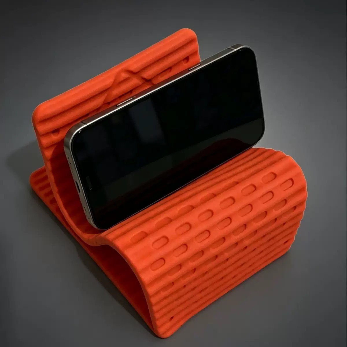 Dual Phone Holder - Taşınabilir Katlanabilir Silikon Telefon Tutucu, Her