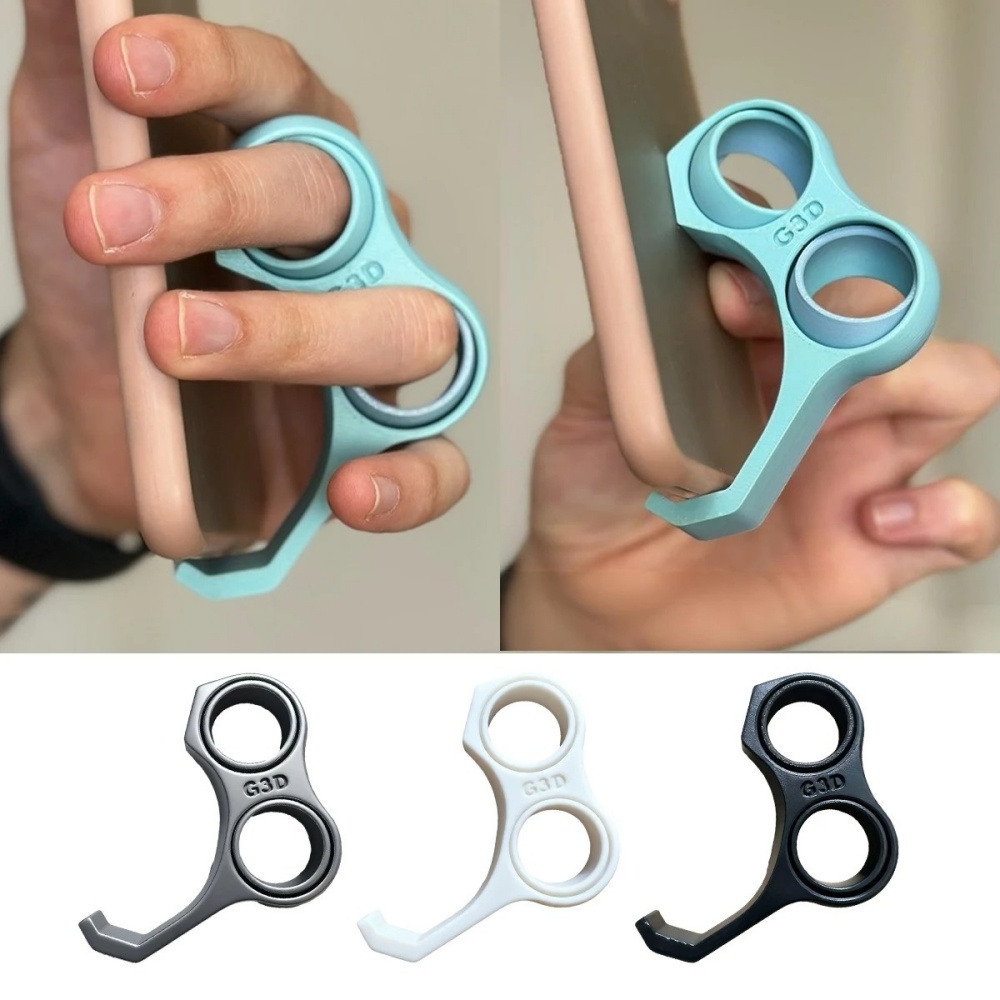 Dual Phone Holder - Evrensel Taşınabilir Çift Parmak Halkalı Telefon