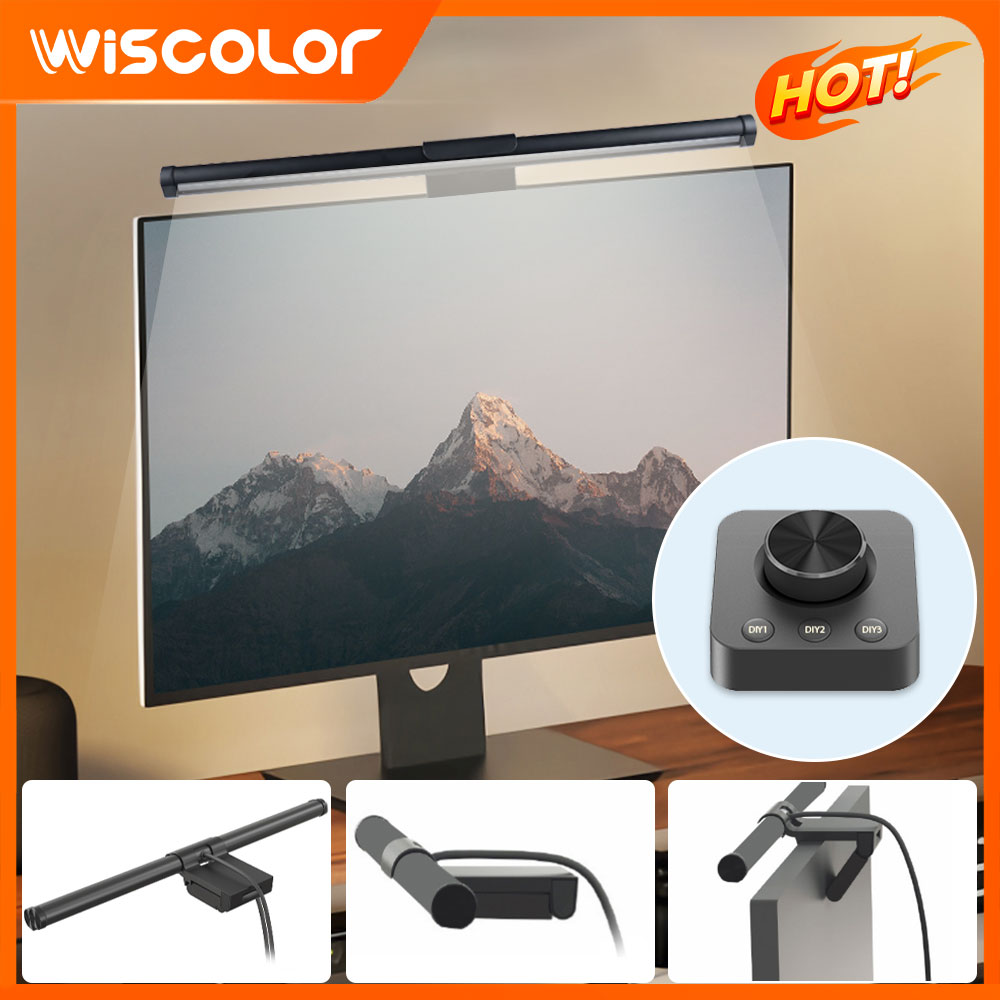 Desk Setup For Office - RGB Işık Çubuğu Monitör Kurulumu Dekorasyon