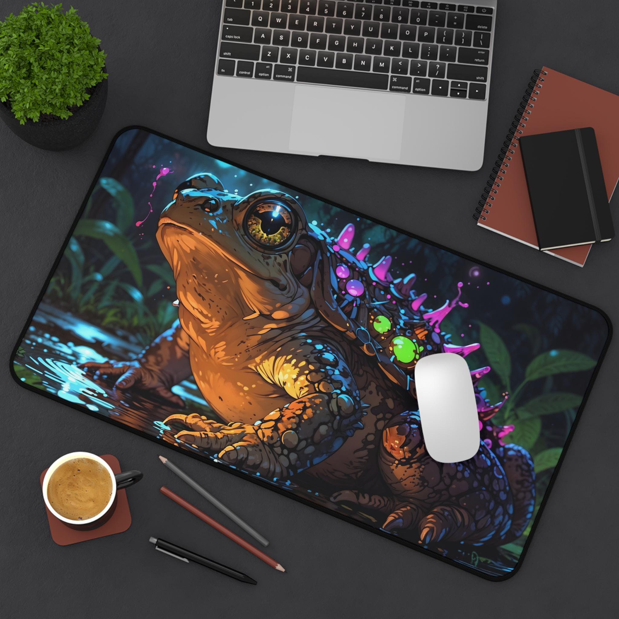 Sevimli Göksel Kurbağa Sümen - - Desk Setup Workspace incelemesi ve fiyatı