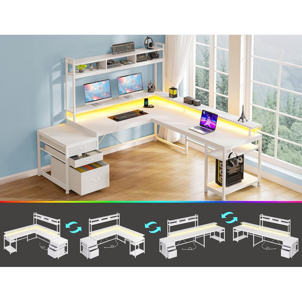 İki Kişilik Ev Ofisi için 104  - Desk Setup No Computer incelemesi ve fiyatı