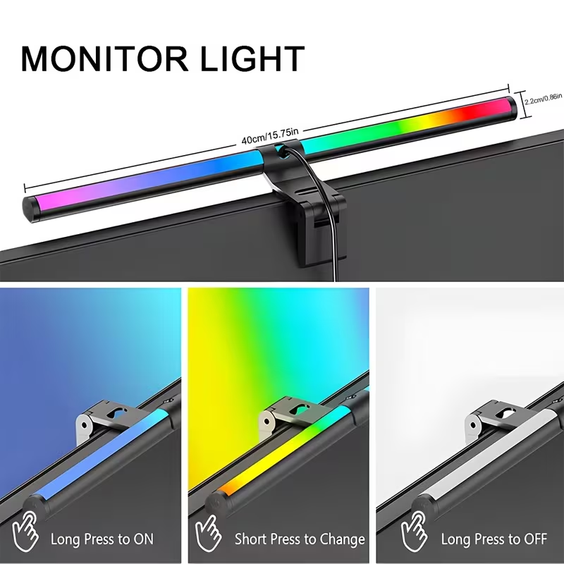 LED Monitör Işık Çubuğu 30cm 4 - Desk Setup No Computer incelemesi ve fiyatı