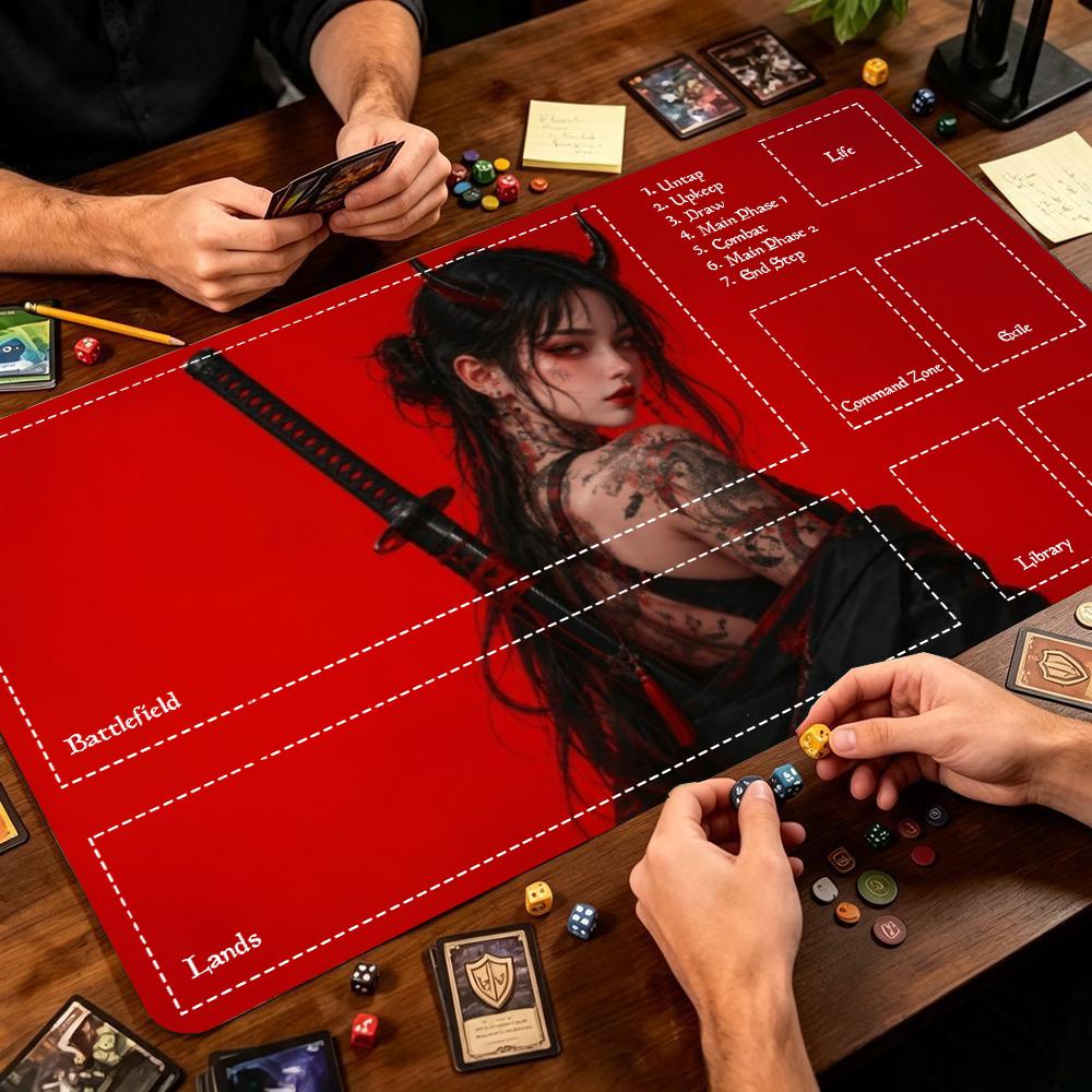 Anime Samuray Savaşçı Kız Büyü - Desk Setup Trading incelemesi ve fiyatı