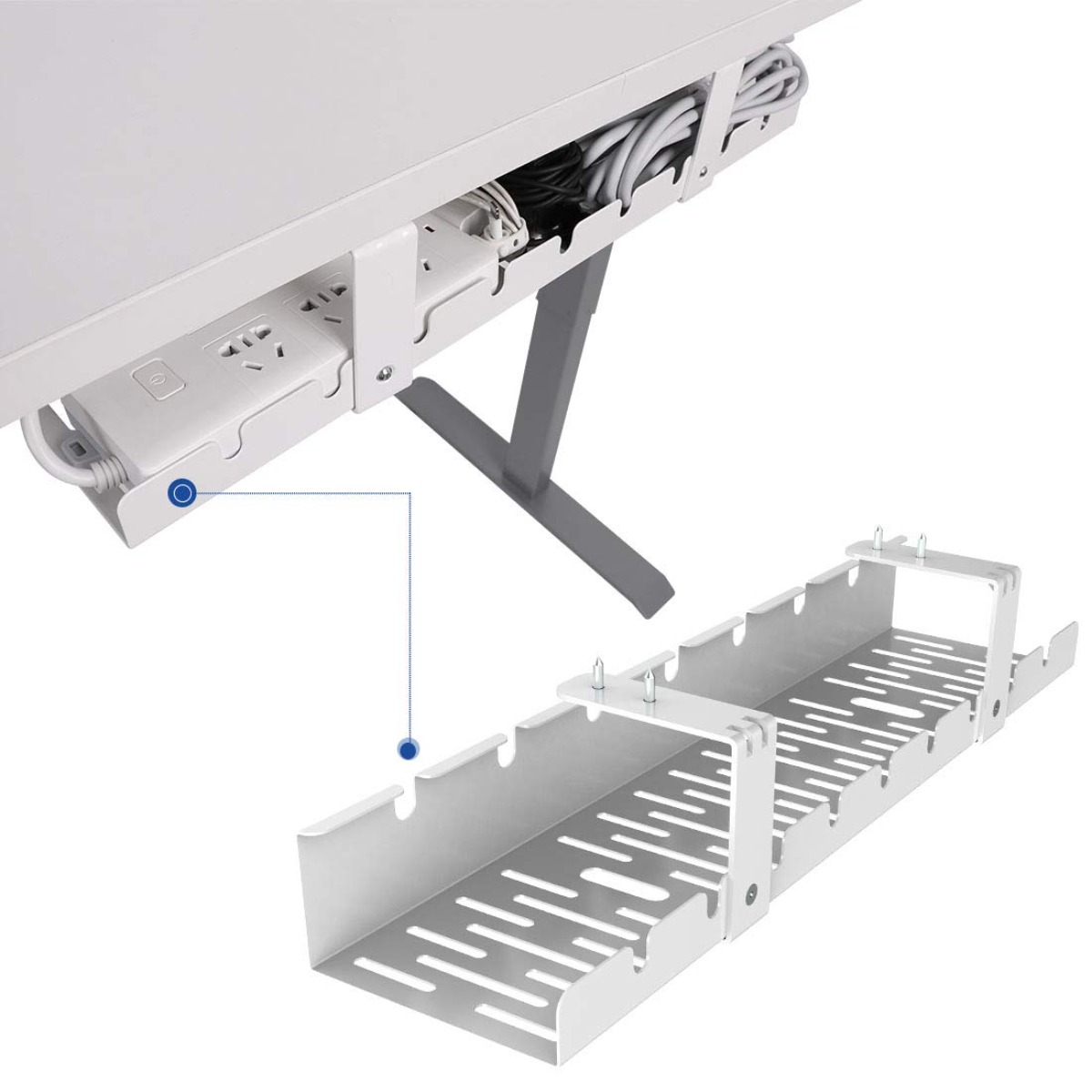 Kablo Düzenleme Tepsisi Masa A - Desk Setup Workspace incelemesi ve fiyatı