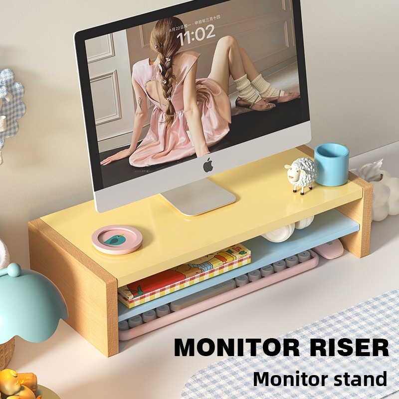 Ahşap Monitör Yükseltici Stand - Desk Setup Workspace incelemesi ve fiyatı