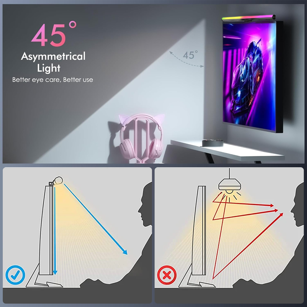 Wifi Bilgisayar Işık Çubuğu Mo - Desk Setup No Computer incelemesi ve fiyatı