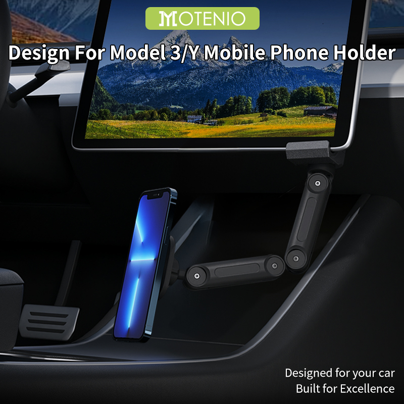 Tesla Model 3/Model Y için kat - Dual Phone Holder incelemesi ve fiyatı