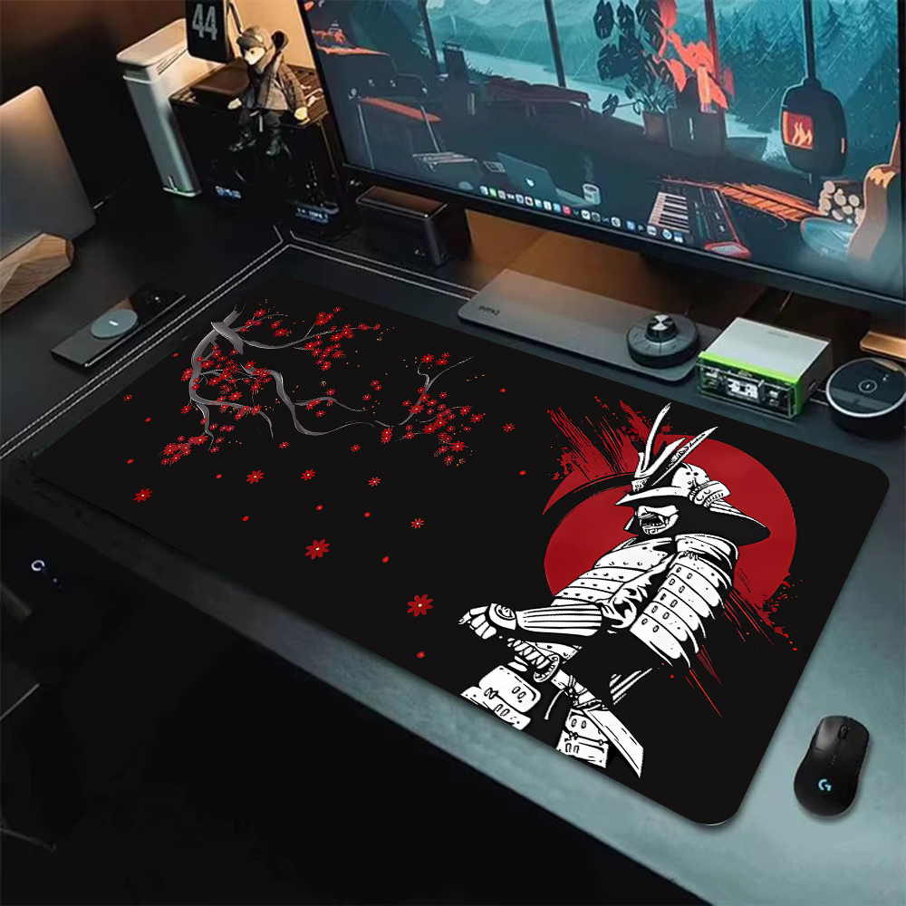 Mousepad Japon Sakura Samuray  - Desk Setup For Office incelemesi ve fiyatı