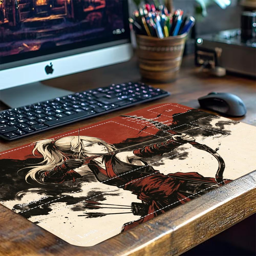 Vintage Mürekkep Samuray Anime - Desk Setup Trading incelemesi ve fiyatı