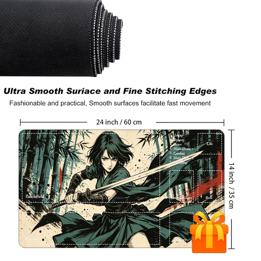 Vintage Mürekkep Samuray Anime - Desk Setup Trading incelemesi ve fiyatı