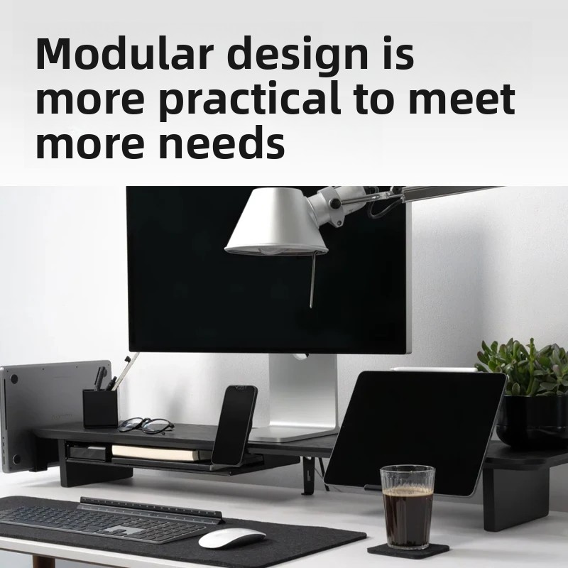 Masif Ahşap Monitör Yükseltici - Desk Setup For Office incelemesi ve fiyatı