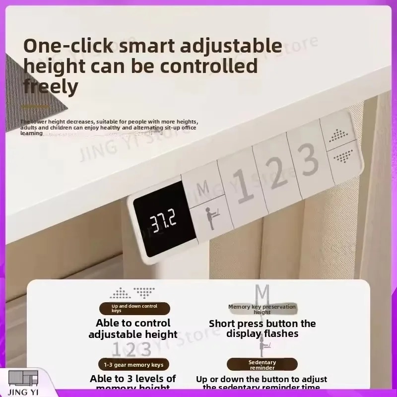 Elektrikli Yükseklik Ayarlı Ay - Desk Setup For Office incelemesi ve fiyatı