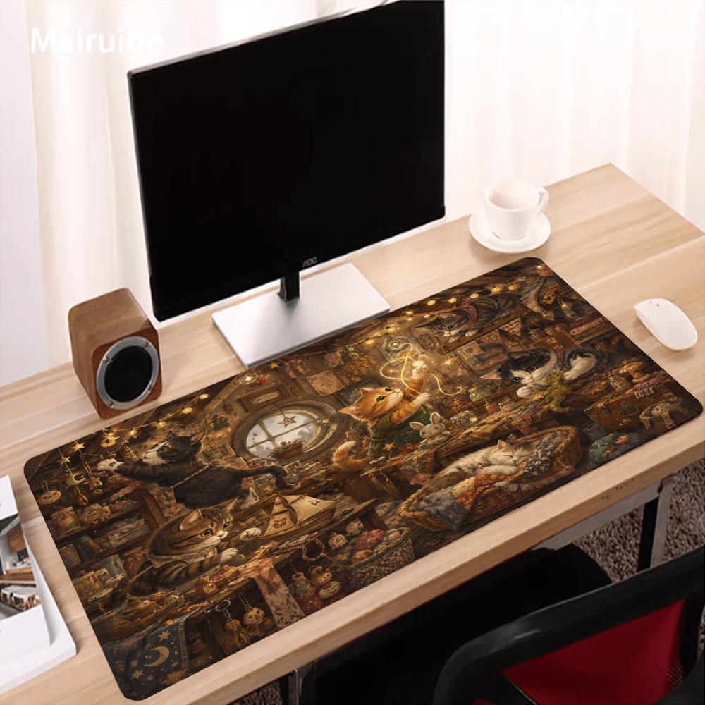 Kediler Mouse Pad kaymaz sümen - Desk Setup Study incelemesi ve fiyatı