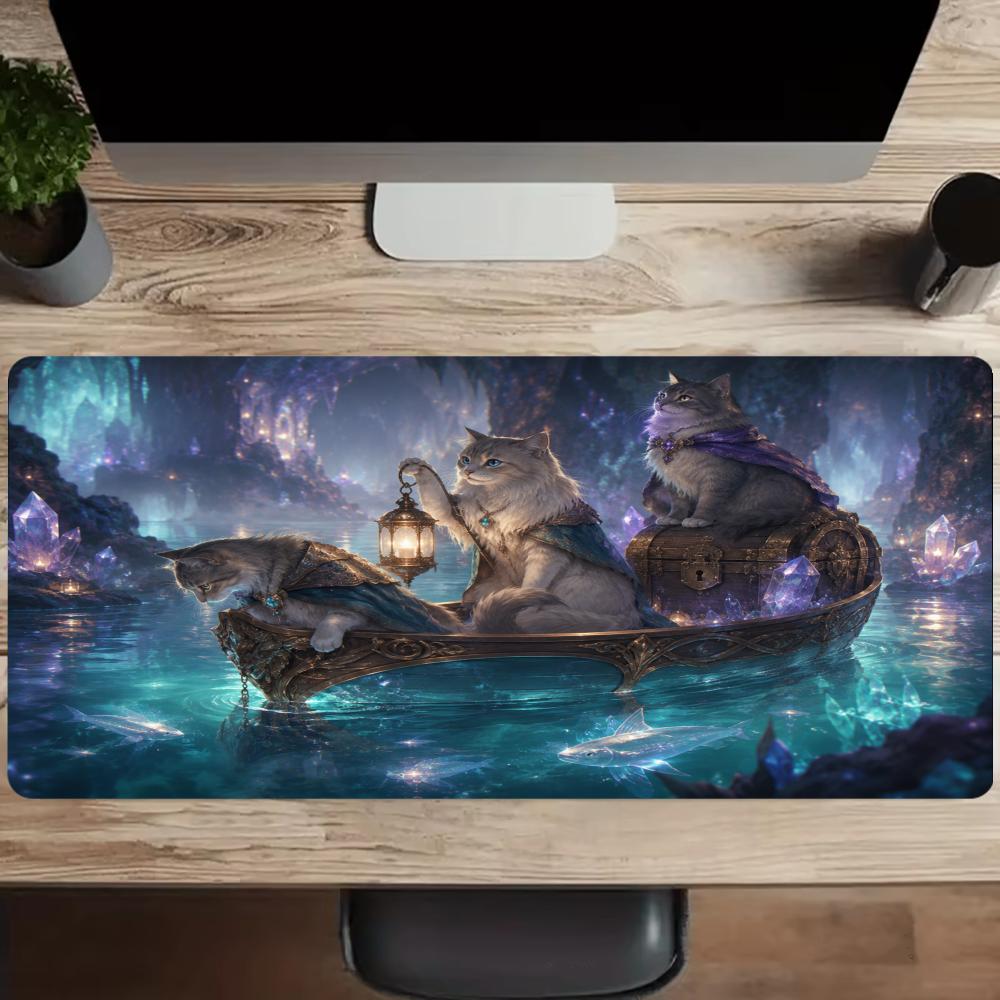 Kediler Mouse Pad kaymaz sümen - Desk Setup Study incelemesi ve fiyatı