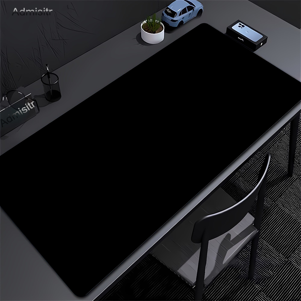Büyük Siyah Mouse Pad Düz Renk - Desk Pad Leather Large incelemesi ve fiyatı
